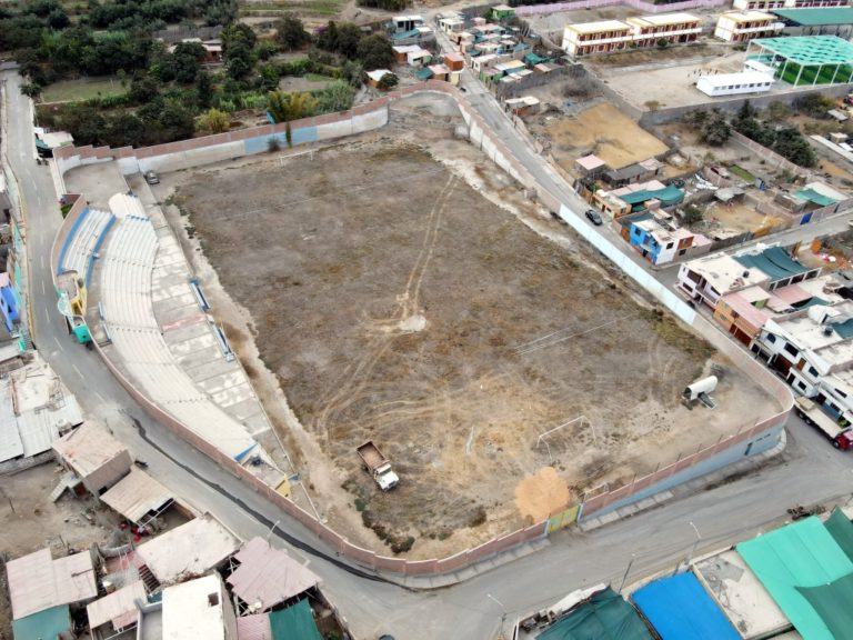 Estadio de El Arenal al 20% de ejecución