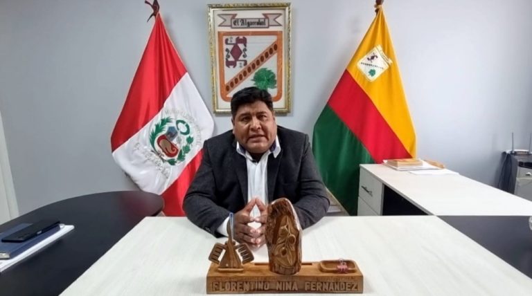 Alcalde Florentino Nina defenderá su territorio: “El Algarrobal se respeta”