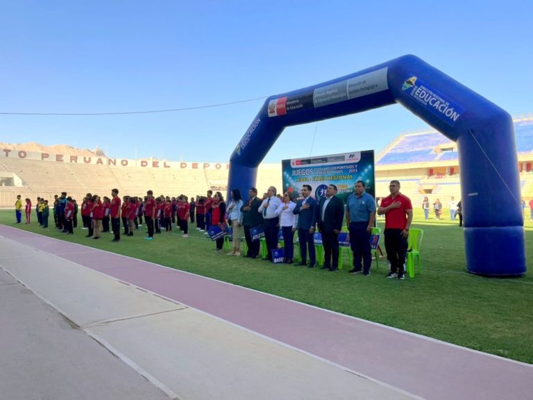 Inauguran los Juegos Escolares Deportivos y Paradeportivos 2023 etapa regional