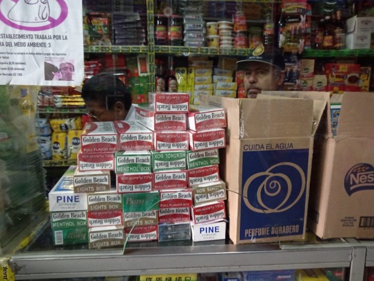 Moquegua: Incautan cigarrillos de contrabando