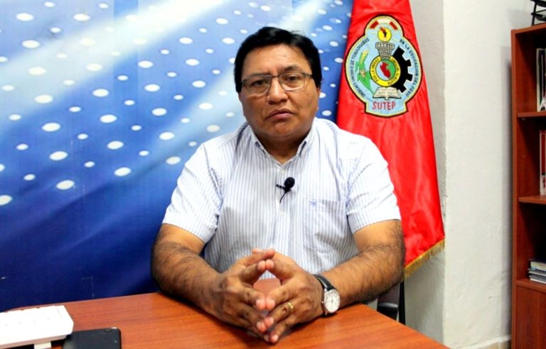 Sutep respalda nulidad de inscripción de la Fenate Perú