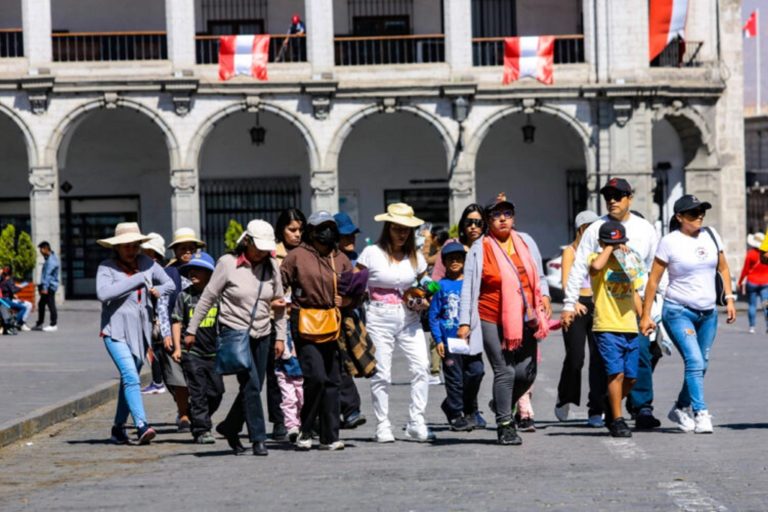 Reactivación del turismo en Arequipa alcanzó 50% del registrado antes de la pandemia