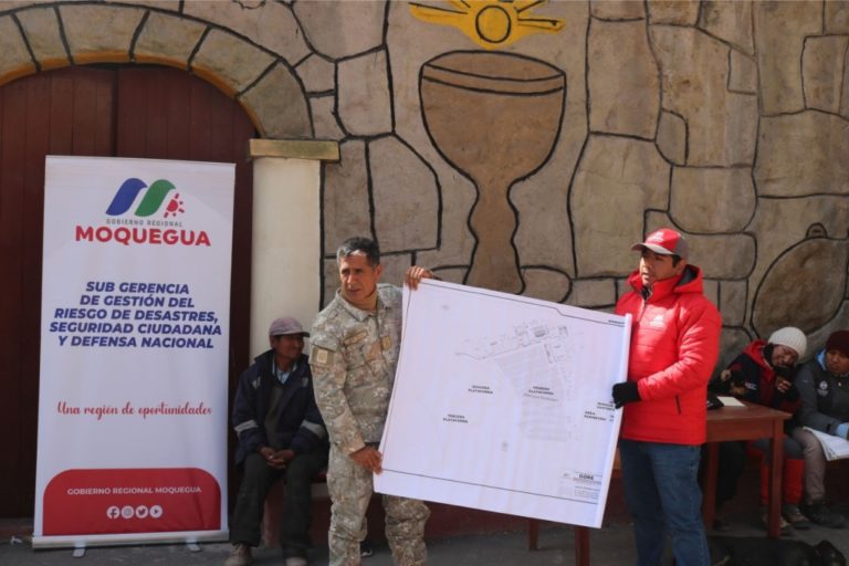 Población de Tonohaya pide implementación de albergue de Sancaya para evacuación por emergencia del volcán Ubinas