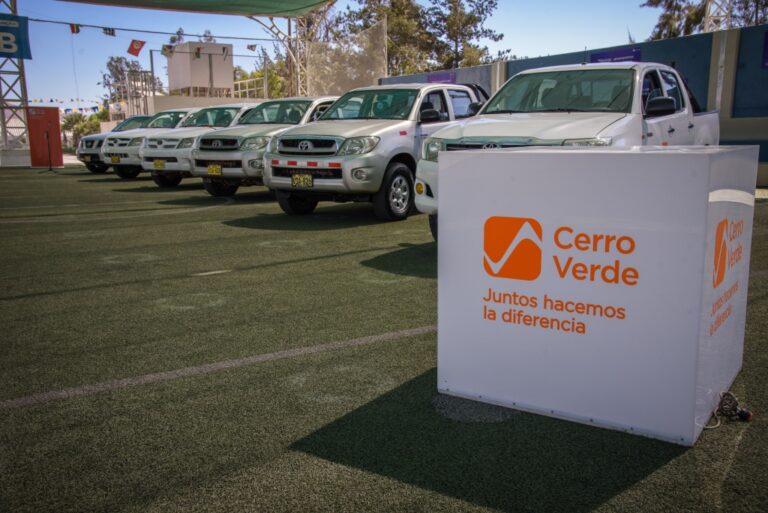 Cerro Verde realiza donación a la MPA para reforzar seguridad ciudadana