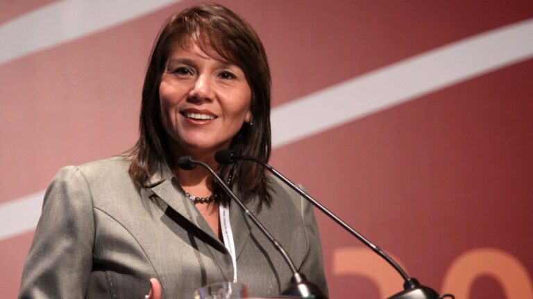 Exministra conmina a gobernador Rohel Sánchez a unir fuerzas con el sector privado
