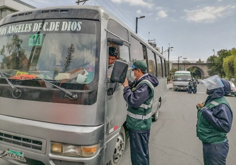 Inspectores colaborarán con dirigir el tránsito de Arequipa