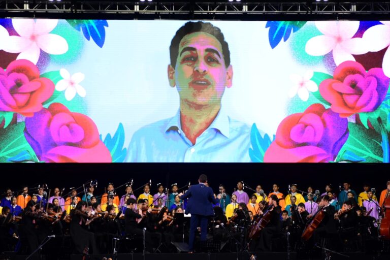 Sinfonía por el Perú inaugura Perumin 36 con participación de niños de Arequipa, Moquegua y Tacna