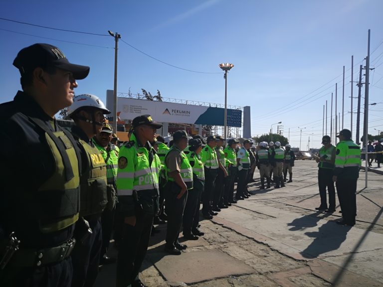 Perumin 36: ochocientos policías darán seguridad a convención minera