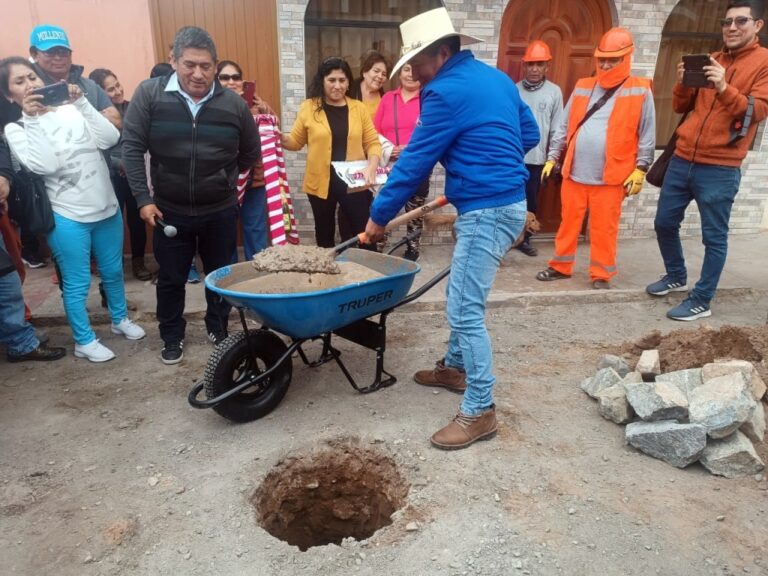 Se iniciaron obras de bermas y veredas en Alto Inclán