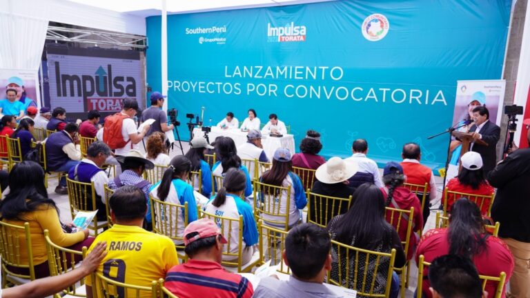Southern Perú y Comité Comunitario lanzan concurso “Impulsa Torata”