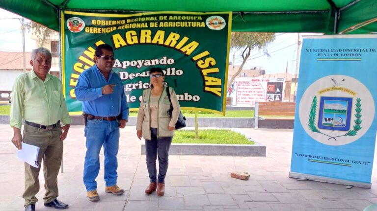 Empadronan a productores agrarios en Punta de Bombón