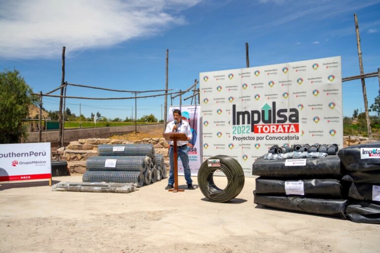 Instalarán geotanques para mejorar capacidad de riego en Torata Alta