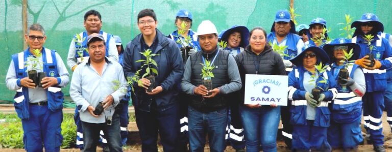 Samay I dona 3000 plantones al municipio de Mollendo