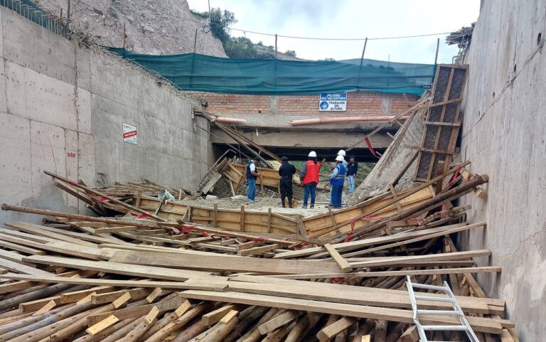 Incumplimiento de especificaciones técnicas ocasionó colapso de construcción de puente en Torata