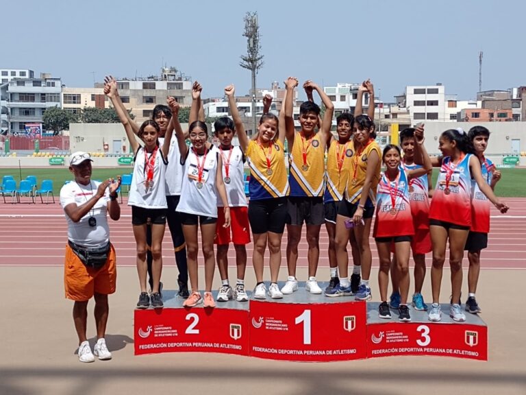 Deportistas ileños destacaron en el Campeonato Nacional de Atletismo en Lima