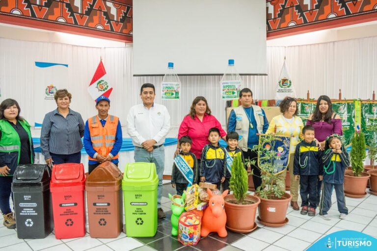 Premian a ganadores del concurso “Mi Colegio Recicla” en la MPI