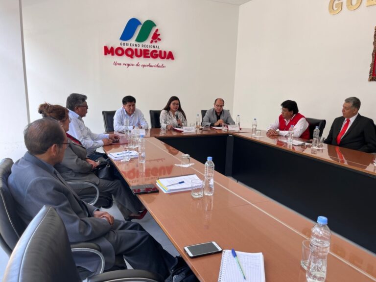 Gobernadores de Moquegua y Puno emiten pronunciamiento sobre demarcación y organización territorial