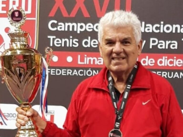 Amador Núñez consiguió su 17° campeonato nacional de tenis de mesa