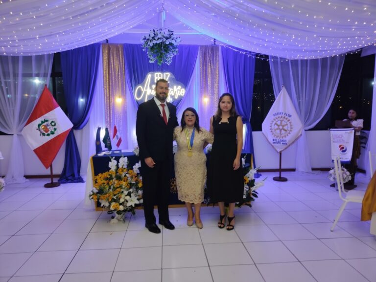 Rotary Club Mollendo celebró 74 años de fundación