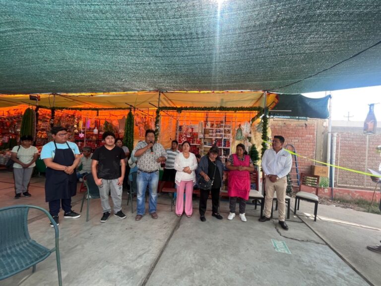 Moquegua: Inauguran Feria Navideña Artesanal de la Asociación Eterna Primavera
