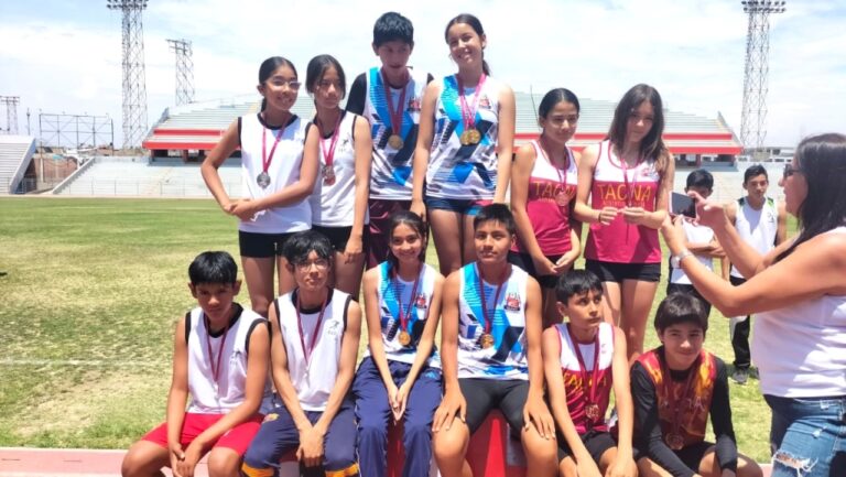 Jóvenes atletas ileños lograron 30 medallas en el torneo “Ciudad de Tacna”