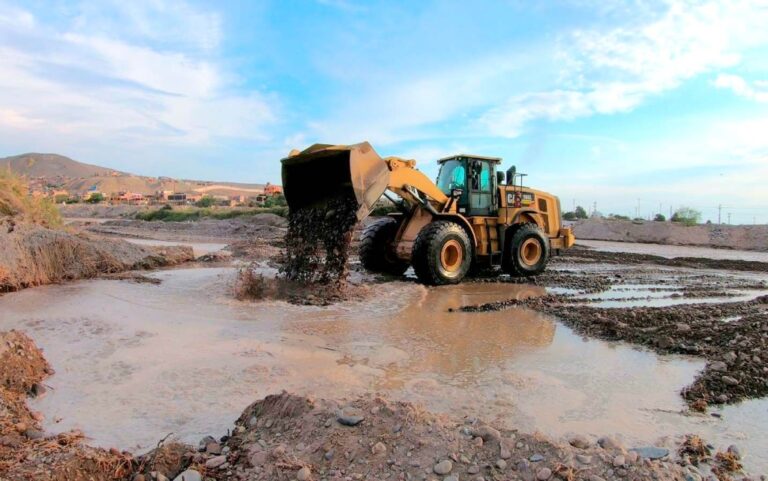 Southern Perú ejecuta trabajos de encauzamiento en el río Osmore