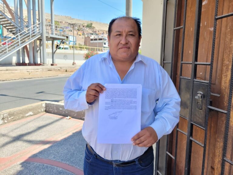 Archivan denuncia que hizo Leonel Villanueva contra sindicato de Alejandro Ayma