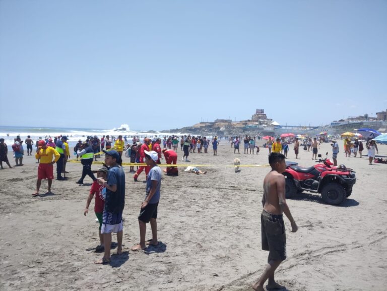 Adulto mayor fallece de infarto en la primera playa de Mollendo