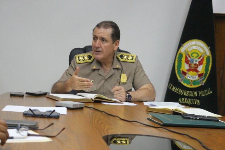 General PNP Sim Galván atribuye responsabilidad de inseguridad a mafias extranjeras