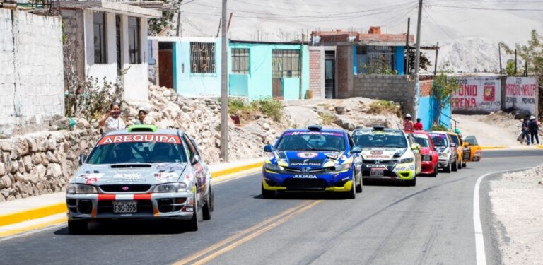 Cerrarán vía de ingreso a Mollendo por carrera de autos este sábado
