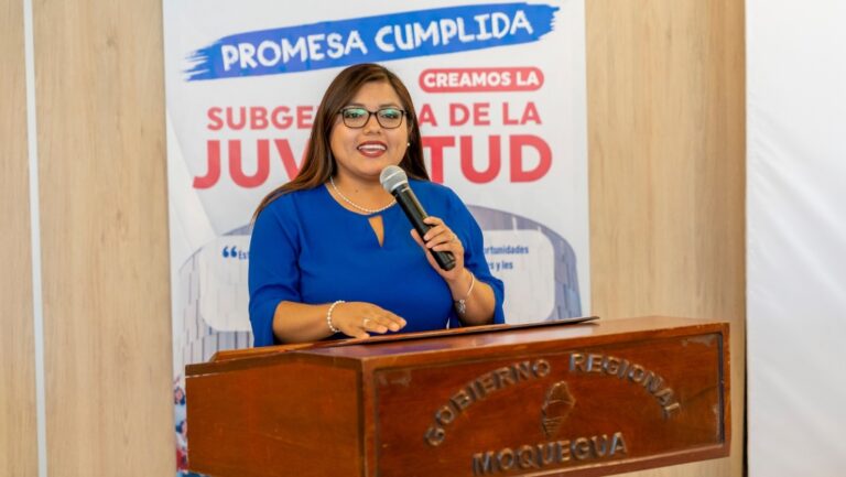 ¿Gilia Gutiérrez engañó a los jóvenes de la región Moquegua?