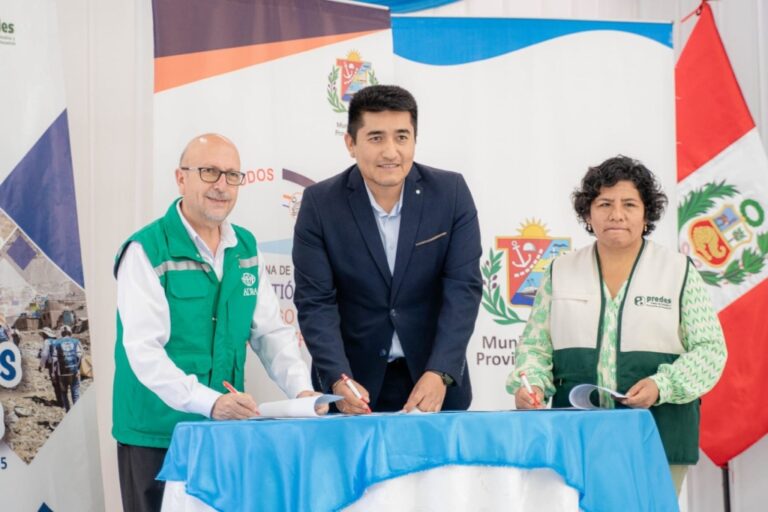 Municipalidad de Ilo y Adra Perú firman convenio para fortalecer la preparación ante desastres naturales