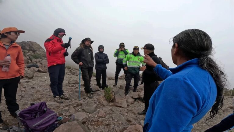 PNP recupera cuerpo de ciudadano chileno tras fatal accidente en el volcán Misti