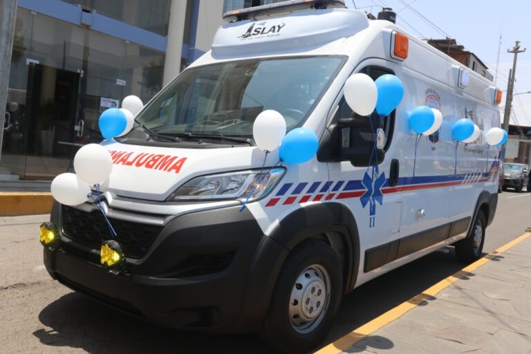 Municipio adquiere nueva ambulancia para Islay-Matarani