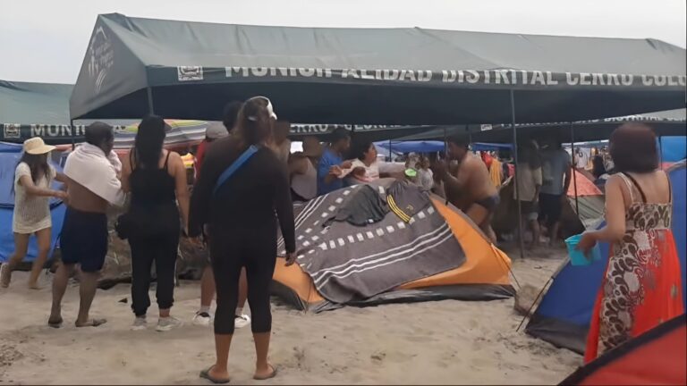 Trabajadores del municipio de Cerro Colorado se pelean en playas de Mollendo