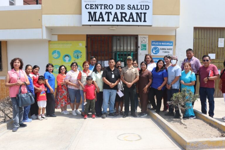 Instalan Comité Distrital de Salud 2024 en Matarani