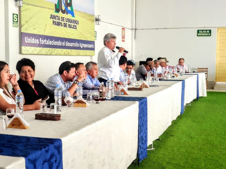 Desarrollan en Majes encuentro regional de Juntas de Usuarios de Riego de Arequipa