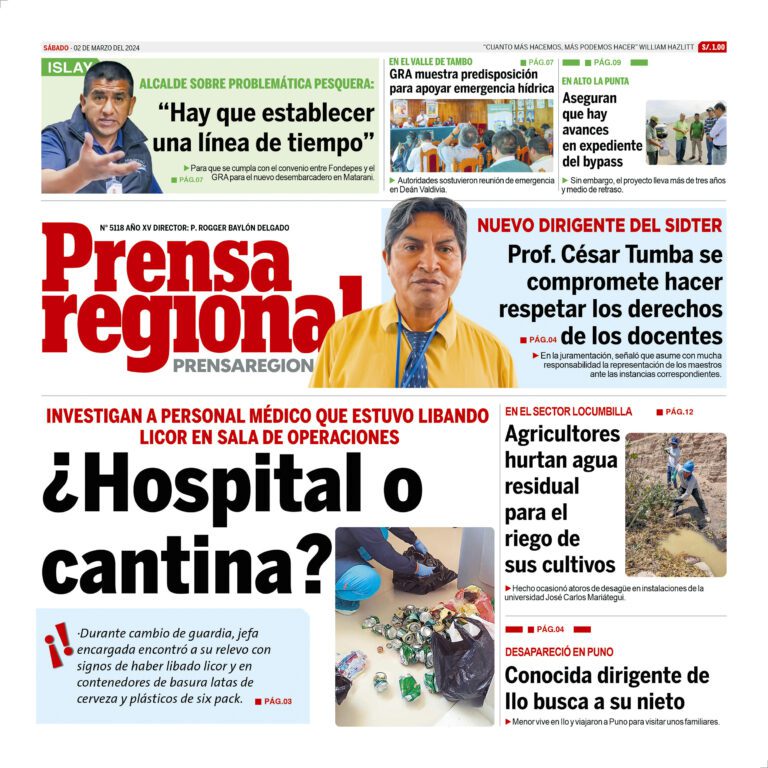 La Prensa Regional – Sábado 02 de marzo de 2024