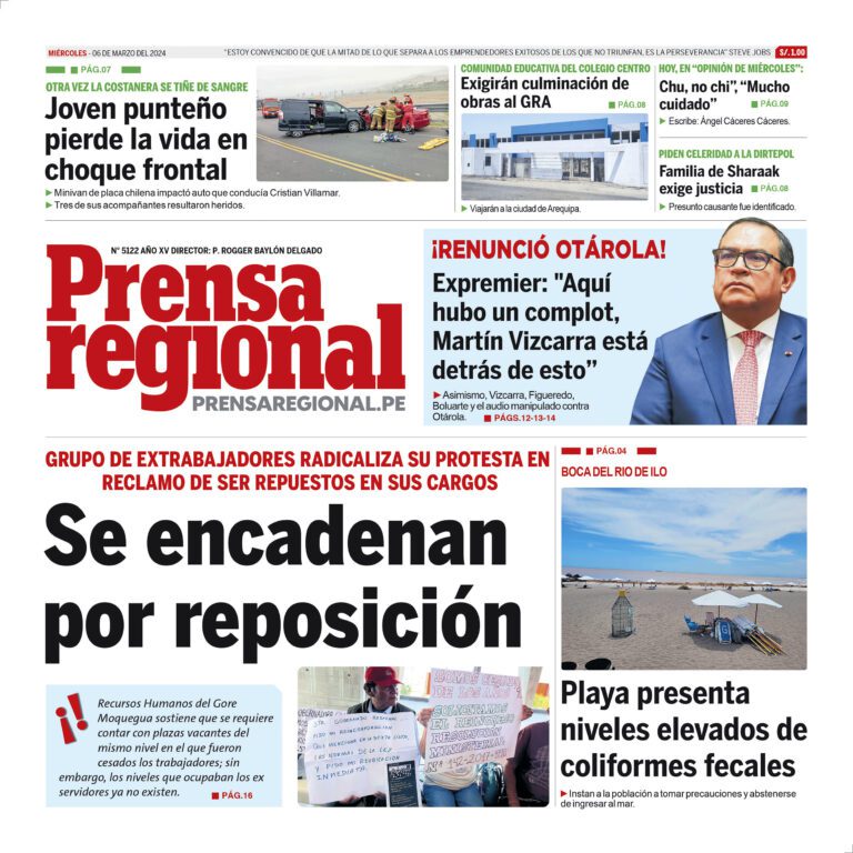 La Prensa Regional – Miércoles 06 de marzo de 2024