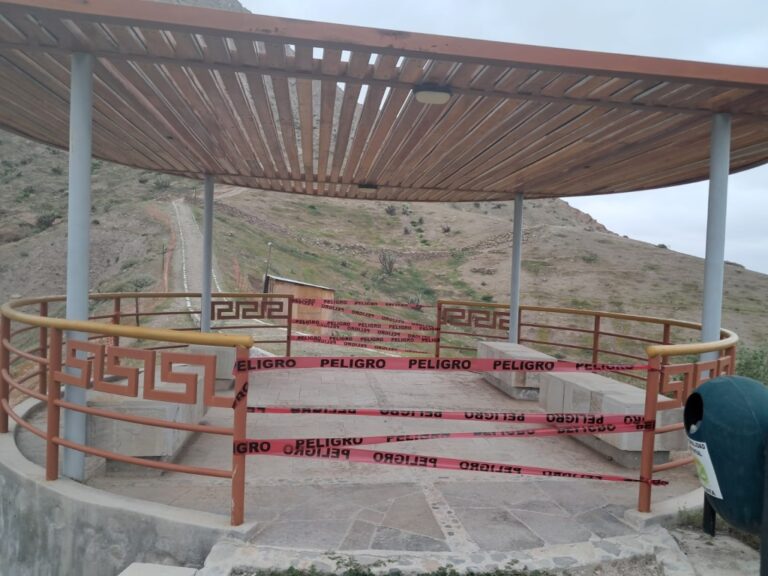 Policía Nacional y Seguridad Ciudadana resguardan sitio arqueológico Cerro Baúl