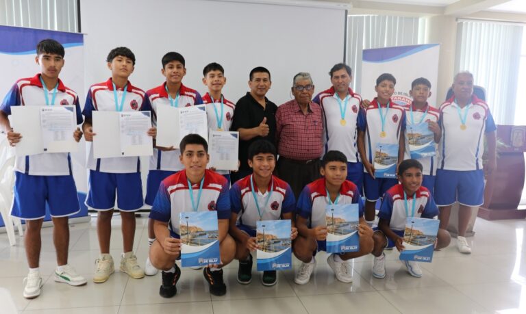 Matarani: reconocen al equipo AFIM por destacada actuación en Copa Federativa