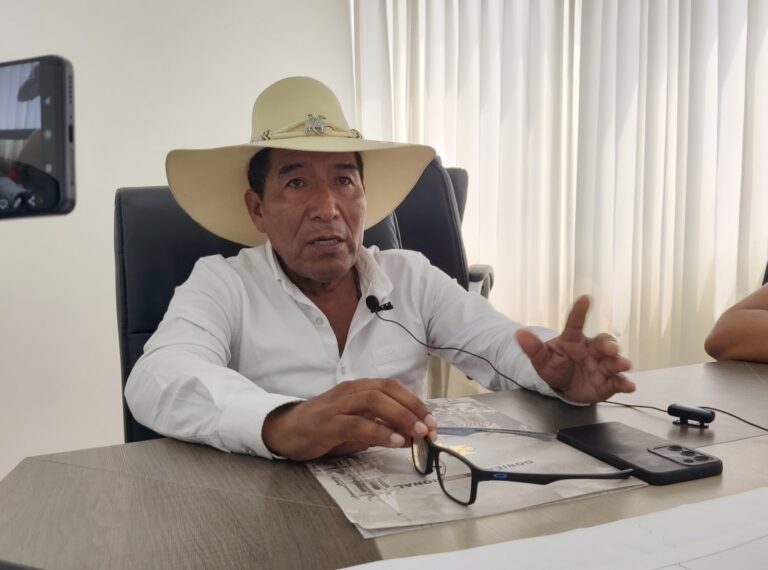 Alcalde Ale gestiona declaratoria de emergencia por crecida del río Tambo