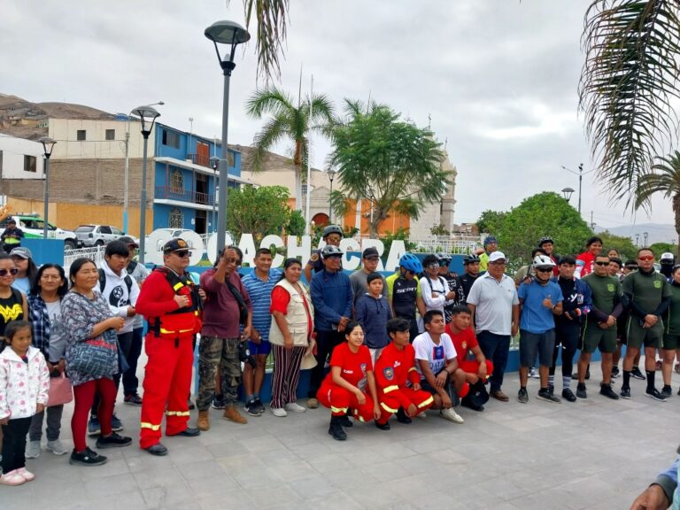 Cocachacra: evento turístico en bicicleta hasta Quelgua fue todo un éxito