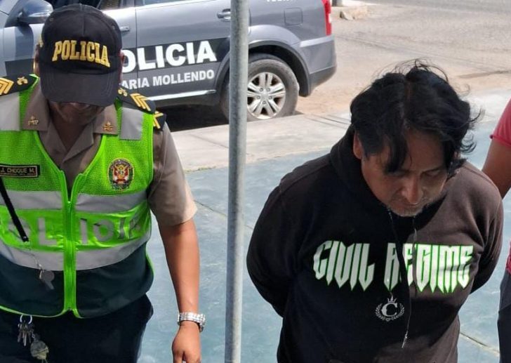 Mollendo: Detienen a sujeto que tenía en su poder una bolsa con marihuana