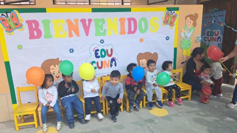 Inician programa “EduCuna” en IEI “Leonor Bernedo de Juárez” de El Arenal