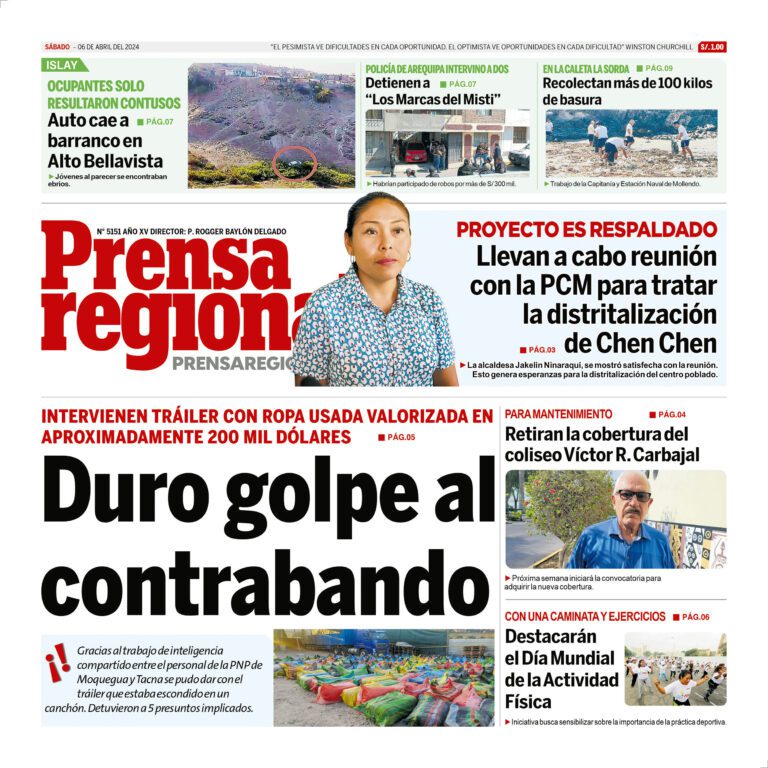 La Prensa Regional – Sábado 06 de abril de 2024