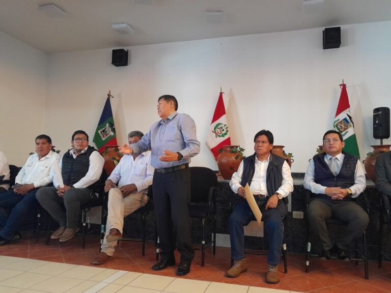 Municipio de Mariscal Nieto propone la conformación de una mesa de trabajo con CORPAC