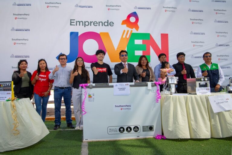 Southern Perú entregó capital semilla a cinco ganadores de “Emprende Joven”