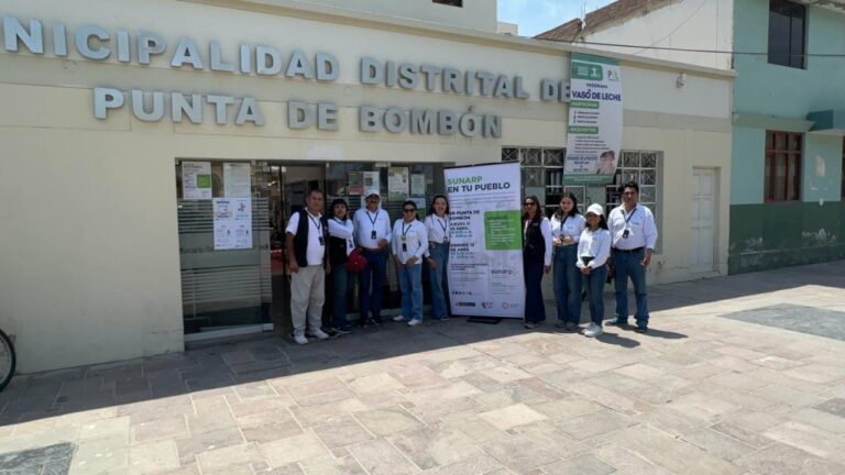 Punta de Bombón: Sunarp implementará oficina itinerante el 11 y 12 de abril