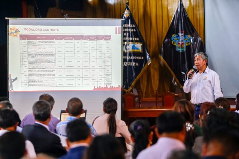 Incluyen tres proyectos en el Presupuesto Participativo Regional 2025
